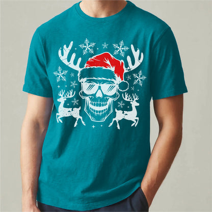 Christmas Skull Vintage | Unisex T-Shirt