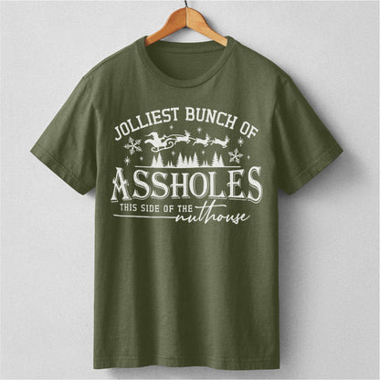 Jolliest Bunch Of ***holes This Side Of The Nuthous | Unisex T-Shirt