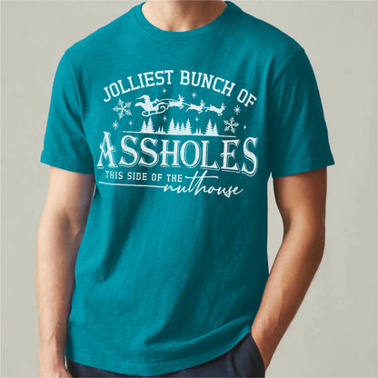 Jolliest Bunch Of ***holes This Side Of The Nuthous | Unisex T-Shirt