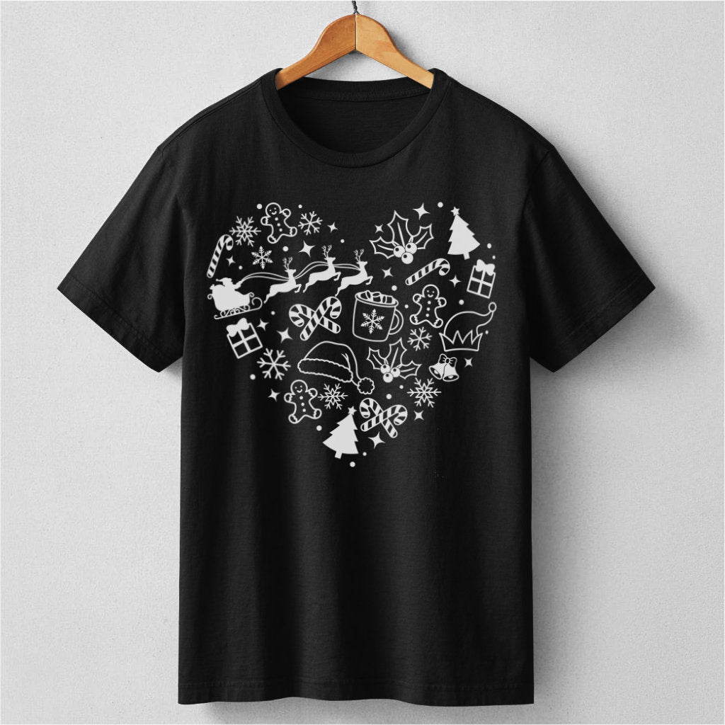 Funny Christmas Heart | Unisex T-Shirt