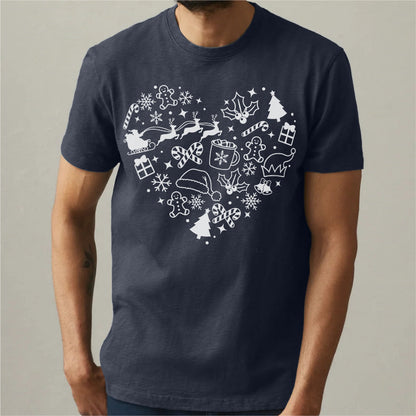 Funny Christmas Heart | Unisex T-Shirt