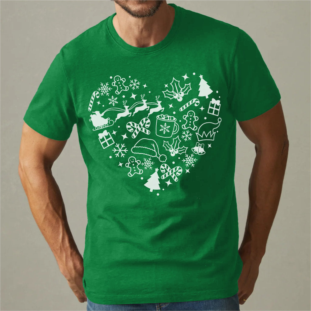 Funny Christmas Heart | Unisex T-Shirt