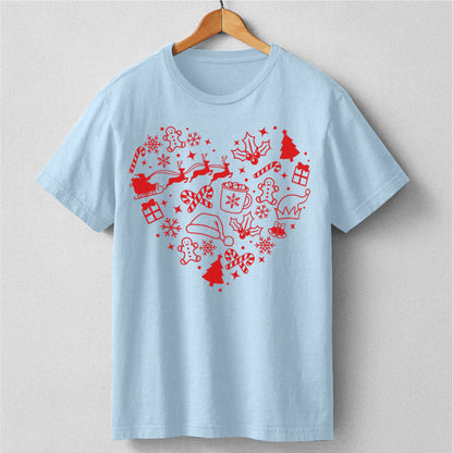 Funny Christmas Heart | Unisex T-Shirt