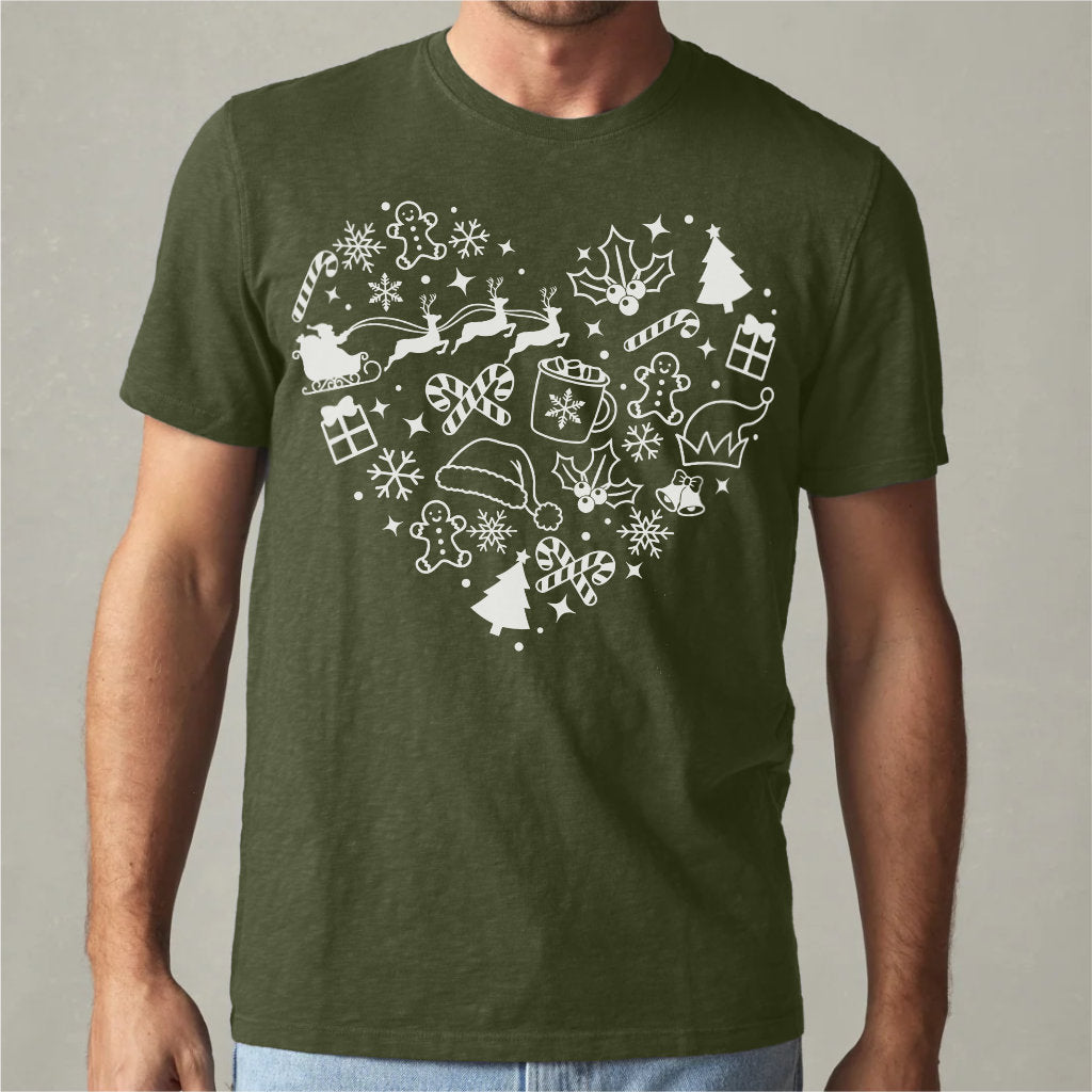 Funny Christmas Heart | Unisex T-Shirt