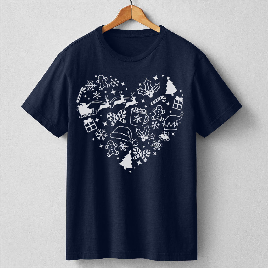 Funny Christmas Heart | Unisex T-Shirt