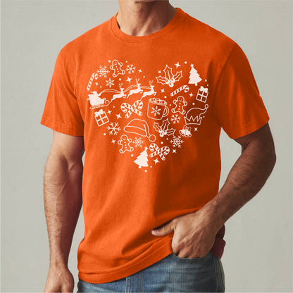 Funny Christmas Heart | Unisex T-Shirt