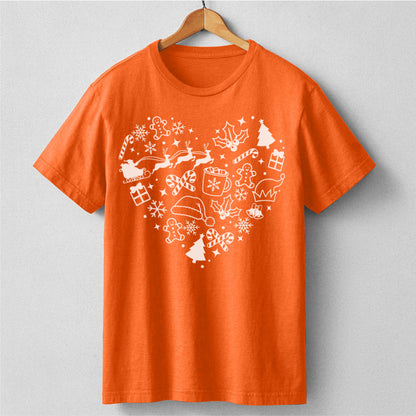 Funny Christmas Heart | Unisex T-Shirt