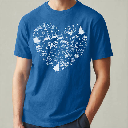 Funny Christmas Heart | Unisex T-Shirt