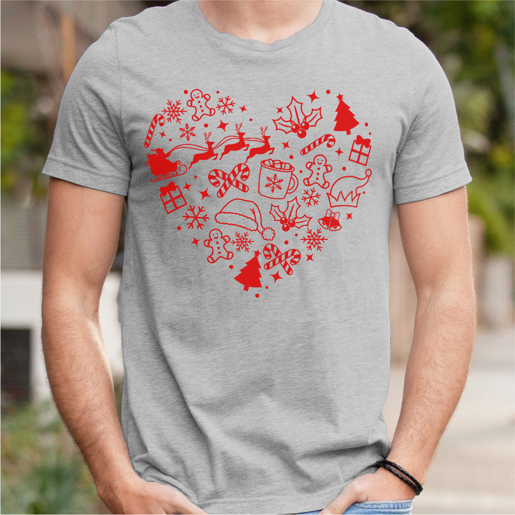 Funny Christmas Heart | Unisex T-Shirt