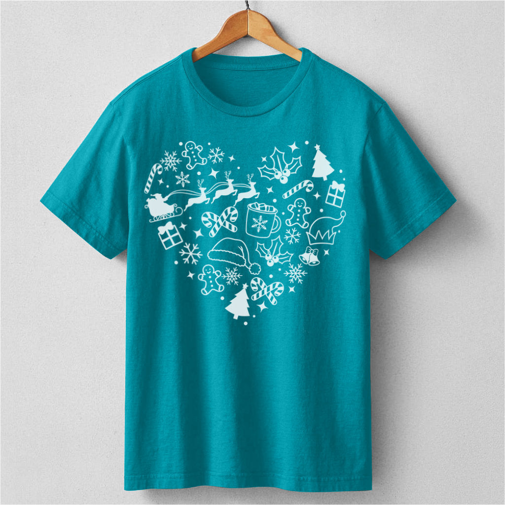 Funny Christmas Heart | Unisex T-Shirt