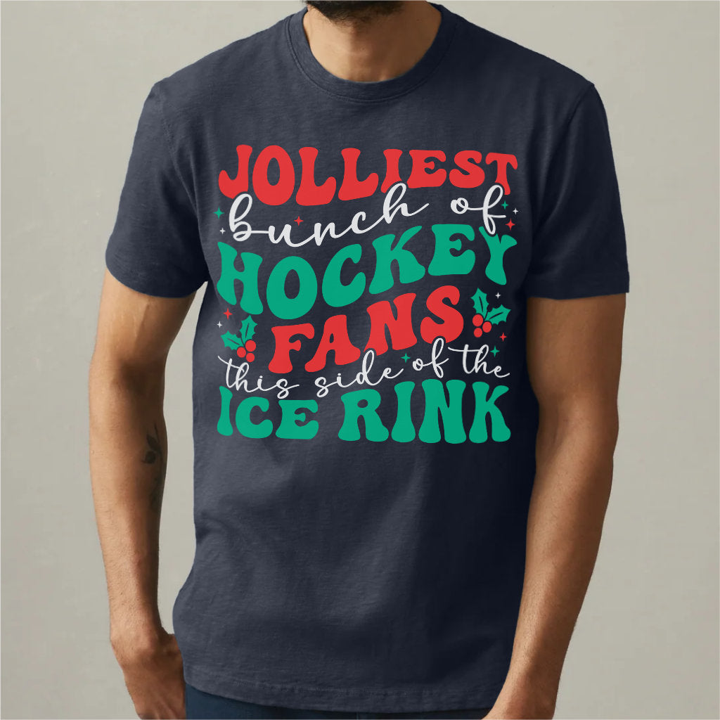 Jolliest Bunch Of Hockey Fans This Side Of The Ice Rink | Unisex T-Shirt