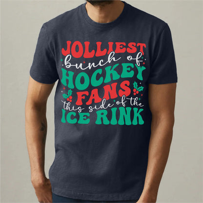 Jolliest Bunch Of Hockey Fans This Side Of The Ice Rink | Unisex T-Shirt