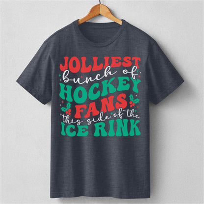 Jolliest Bunch Of Hockey Fans This Side Of The Ice Rink | Unisex T-Shirt