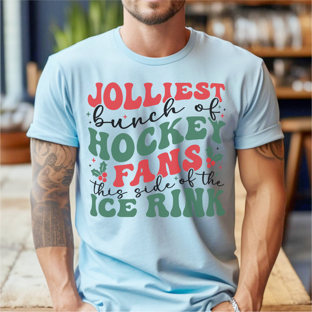 Jolliest Bunch Of Hockey Fans This Side Of The Ice Rink | Unisex T-Shirt