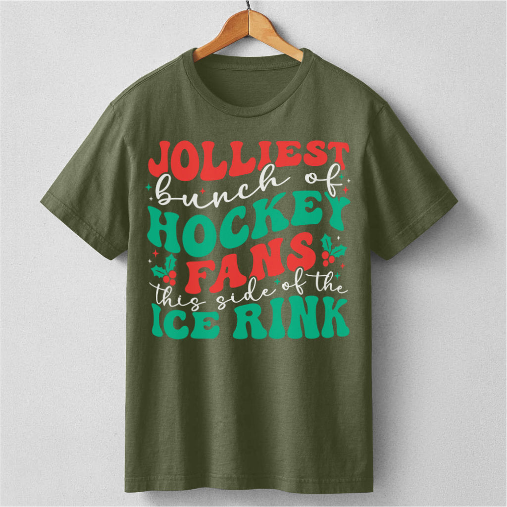 Jolliest Bunch Of Hockey Fans This Side Of The Ice Rink | Unisex T-Shirt