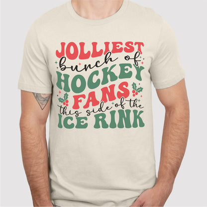 Jolliest Bunch Of Hockey Fans This Side Of The Ice Rink | Unisex T-Shirt