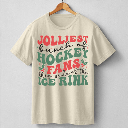 Jolliest Bunch Of Hockey Fans This Side Of The Ice Rink | Unisex T-Shirt