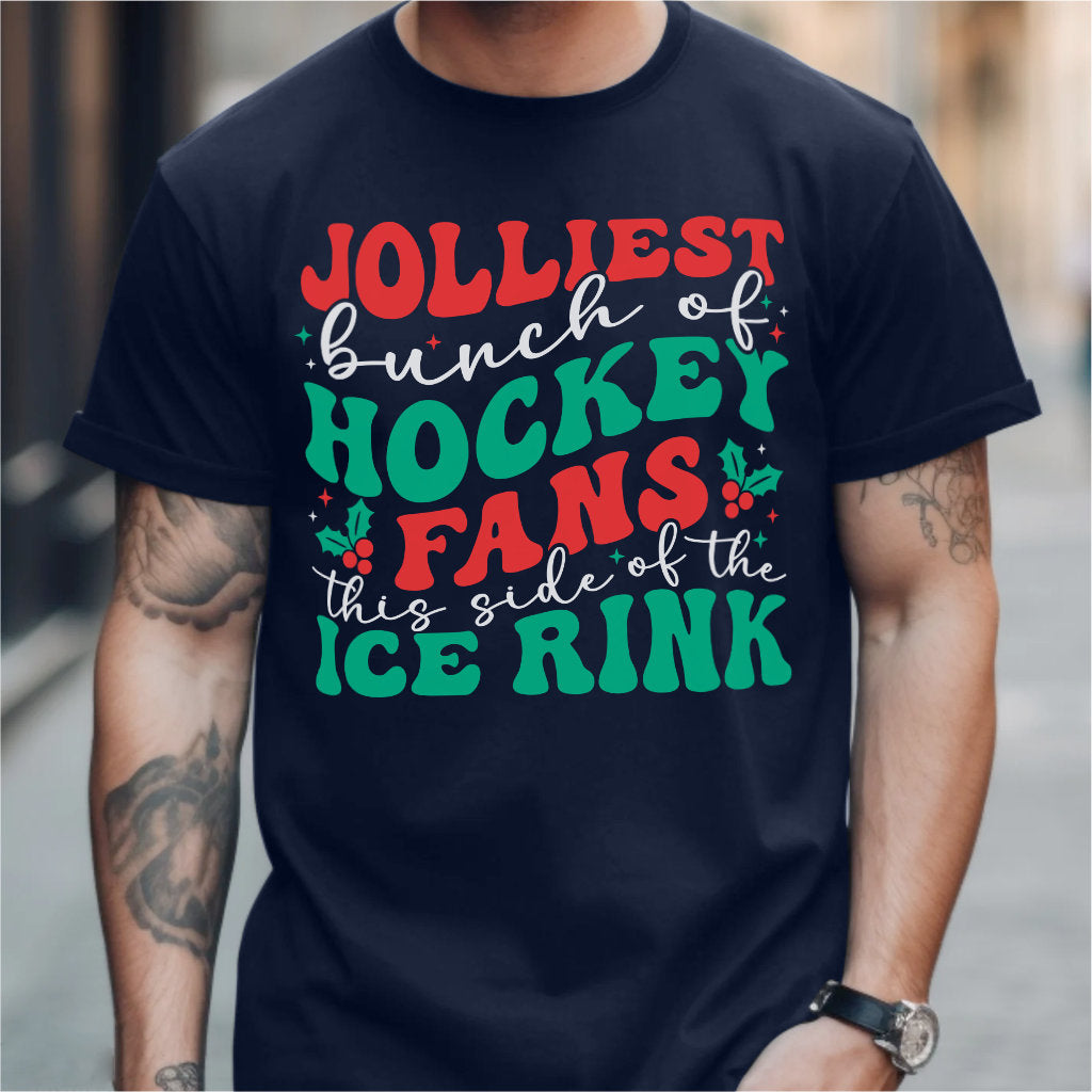 Jolliest Bunch Of Hockey Fans This Side Of The Ice Rink | Unisex T-Shirt