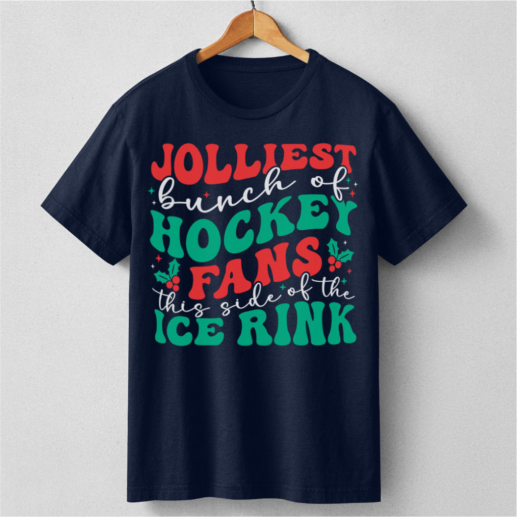 Jolliest Bunch Of Hockey Fans This Side Of The Ice Rink | Unisex T-Shirt