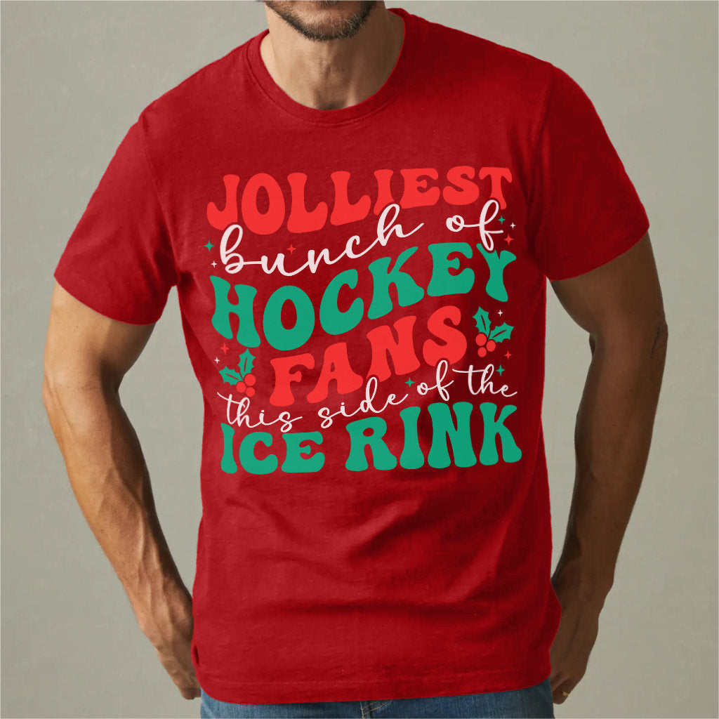 Jolliest Bunch Of Hockey Fans This Side Of The Ice Rink | Unisex T-Shirt