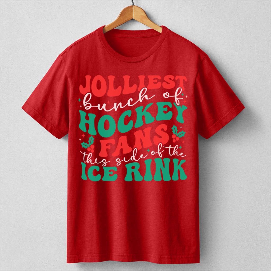 Jolliest Bunch Of Hockey Fans This Side Of The Ice Rink | Unisex T-Shirt