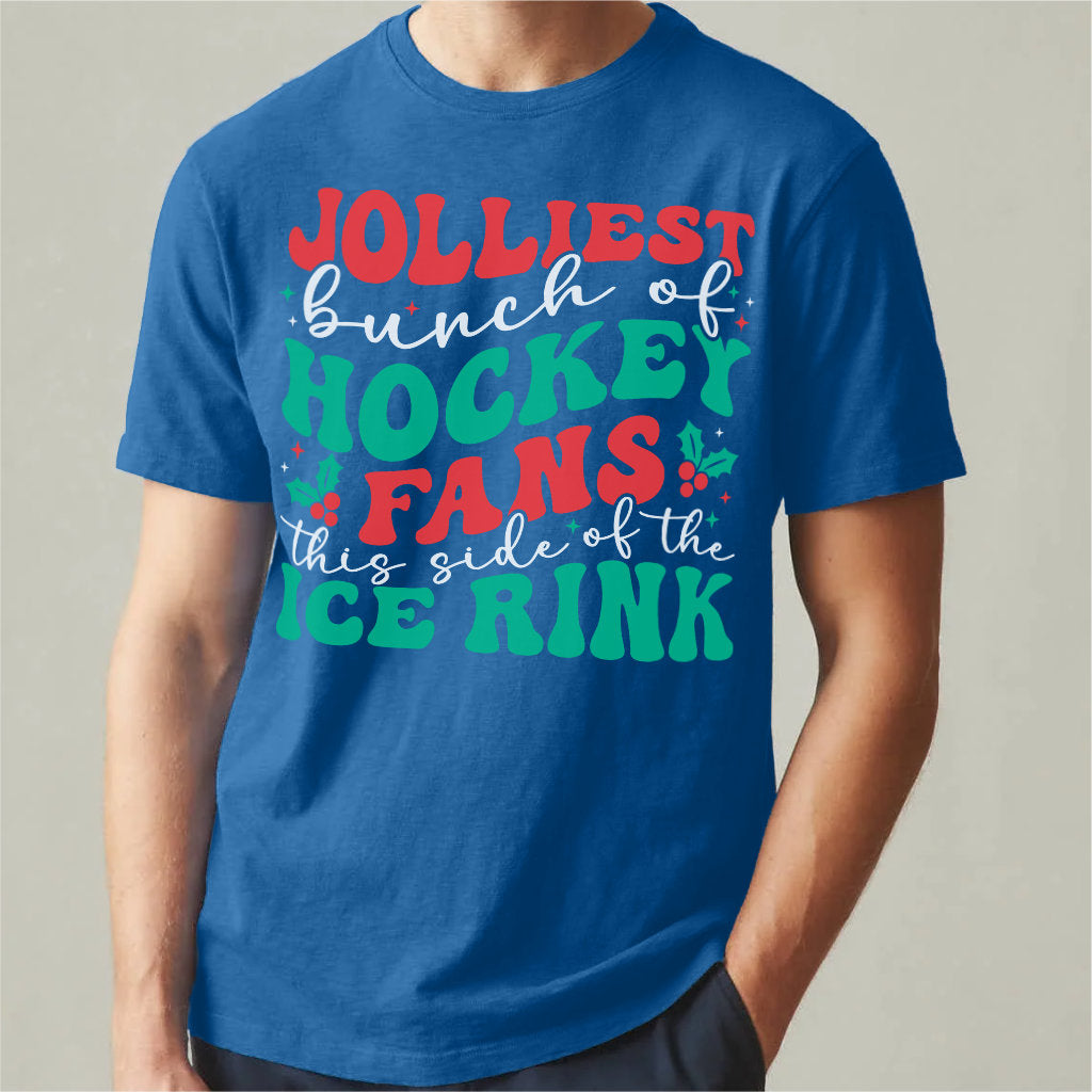 Jolliest Bunch Of Hockey Fans This Side Of The Ice Rink | Unisex T-Shirt