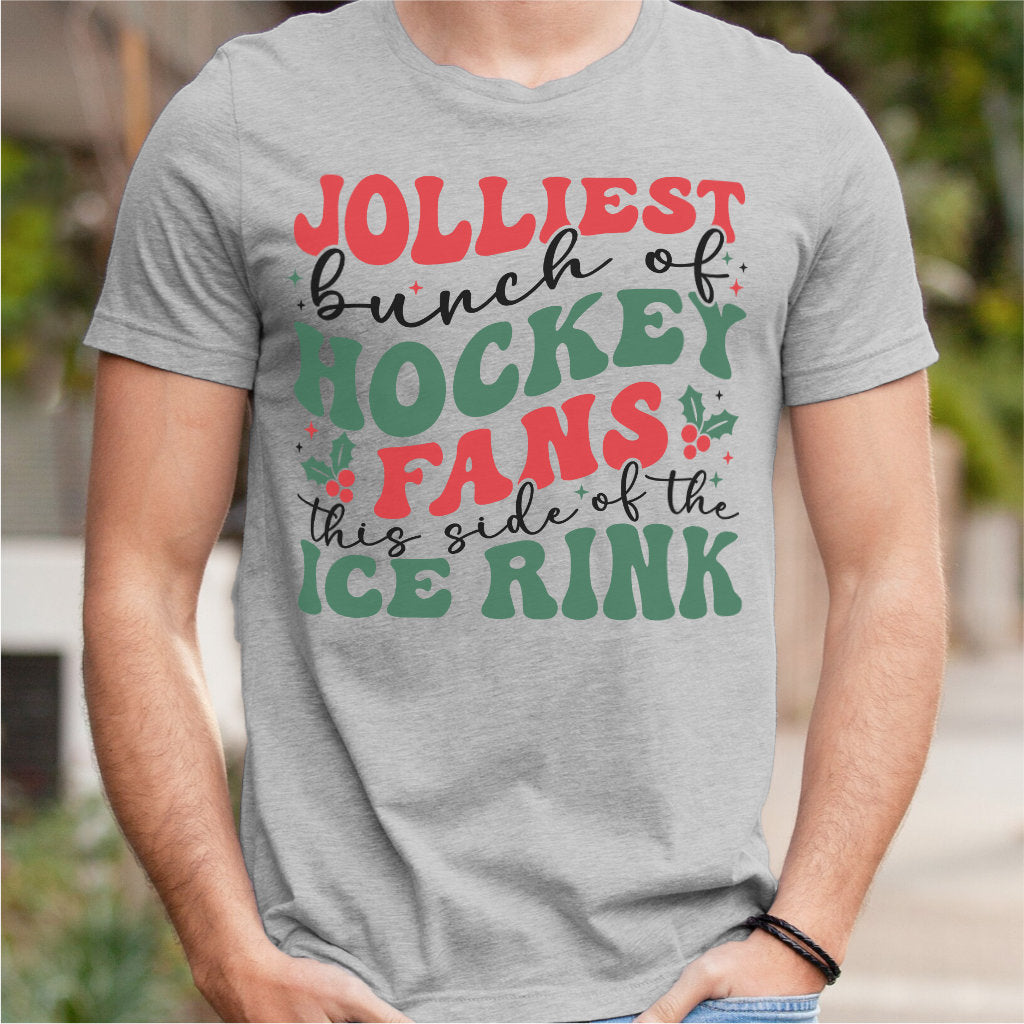 Jolliest Bunch Of Hockey Fans This Side Of The Ice Rink | Unisex T-Shirt