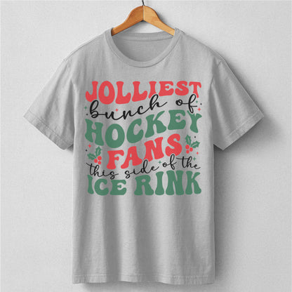 Jolliest Bunch Of Hockey Fans This Side Of The Ice Rink | Unisex T-Shirt