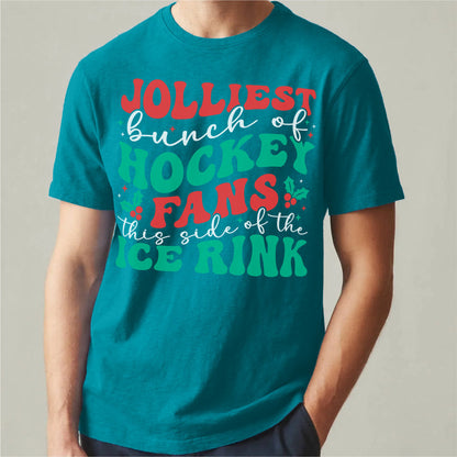 Jolliest Bunch Of Hockey Fans This Side Of The Ice Rink | Unisex T-Shirt