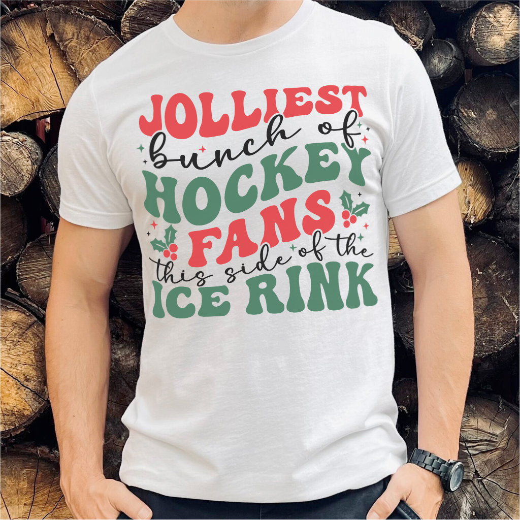 Jolliest Bunch Of Hockey Fans This Side Of The Ice Rink | Unisex T-Shirt