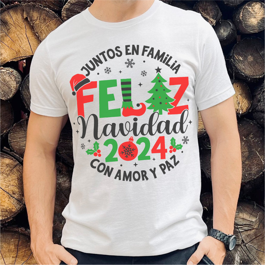 Feliz Navidad 2024 | Unisex T-Shirt