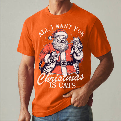 All I Want For Christmas Is Cats | Unisex T-Shirt