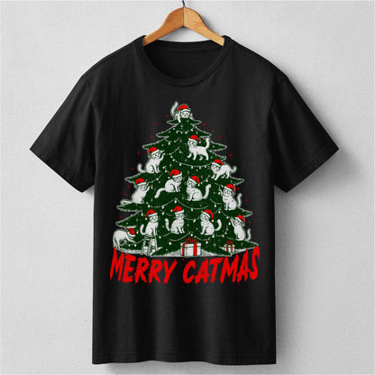 Merry Catmas | Unisex T-Shirt