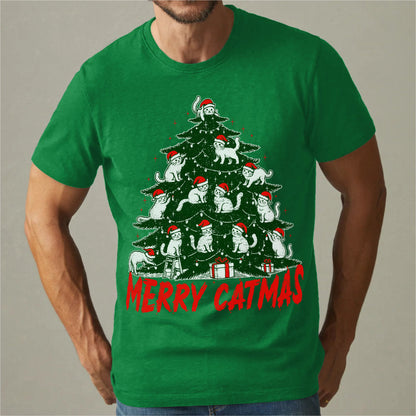 Merry Catmas | Unisex T-Shirt