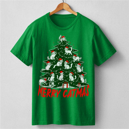 Merry Catmas | Unisex T-Shirt