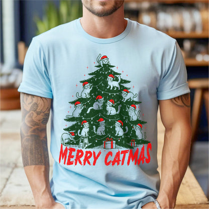 Merry Catmas | Unisex T-Shirt