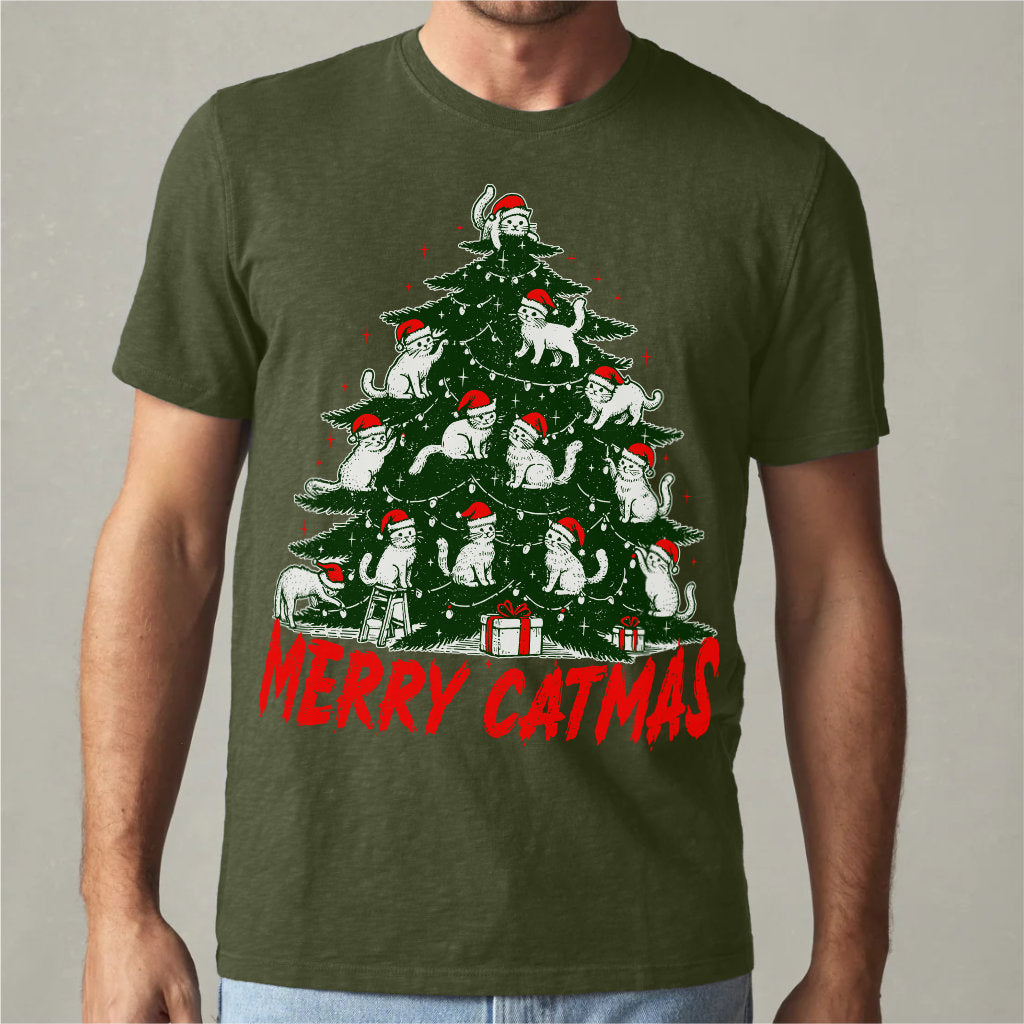 Merry Catmas | Unisex T-Shirt