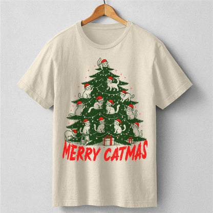 Merry Catmas | Unisex T-Shirt