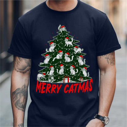 Merry Catmas | Unisex T-Shirt