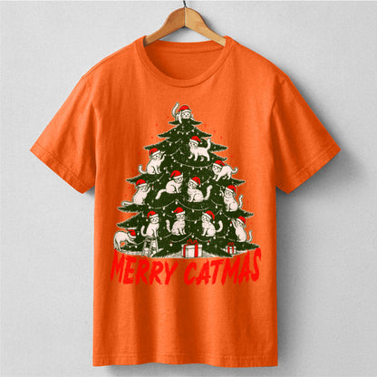 Merry Catmas | Unisex T-Shirt