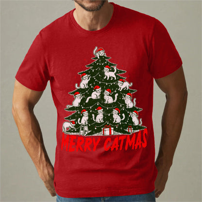 Merry Catmas | Unisex T-Shirt