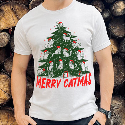 Merry Catmas | Unisex T-Shirt