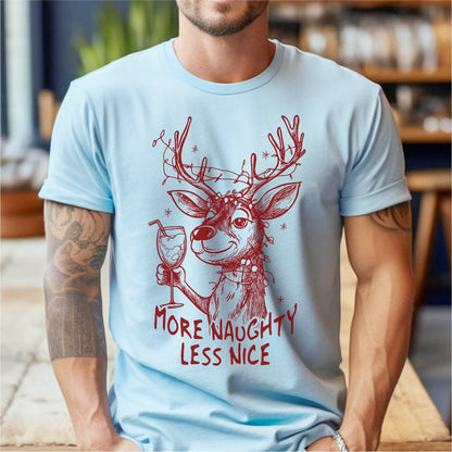 More Naughty Less Nice | Unisex T-Shirt