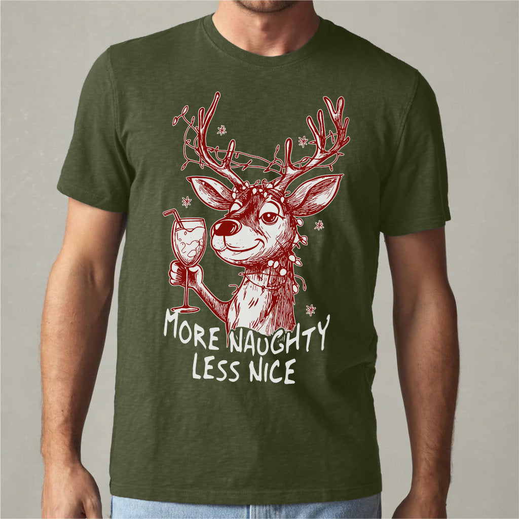 More Naughty Less Nice | Unisex T-Shirt