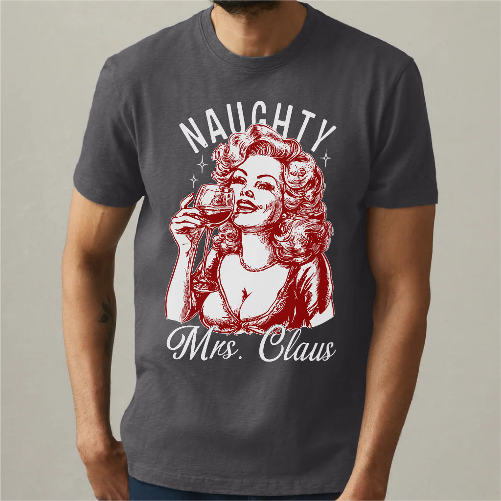 Naughty Mrs Claus | Unisex T-Shirt