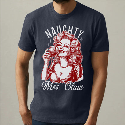 Naughty Mrs Claus | Unisex T-Shirt