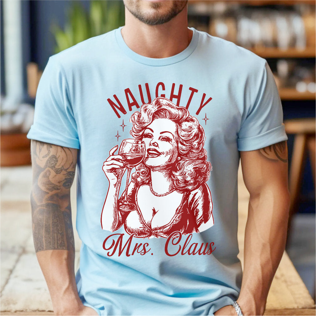 Naughty Mrs Claus | Unisex T-Shirt