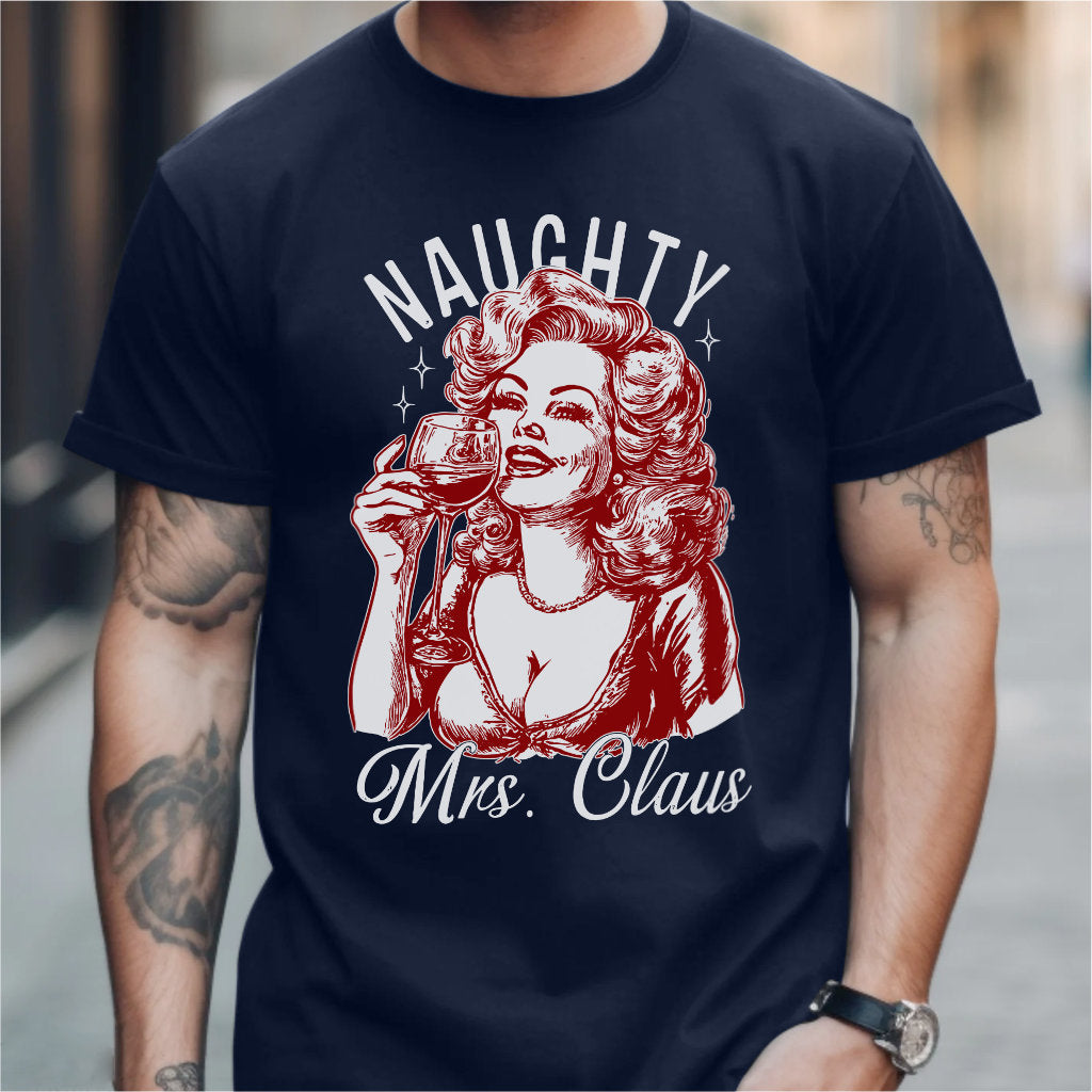 Naughty Mrs Claus | Unisex T-Shirt