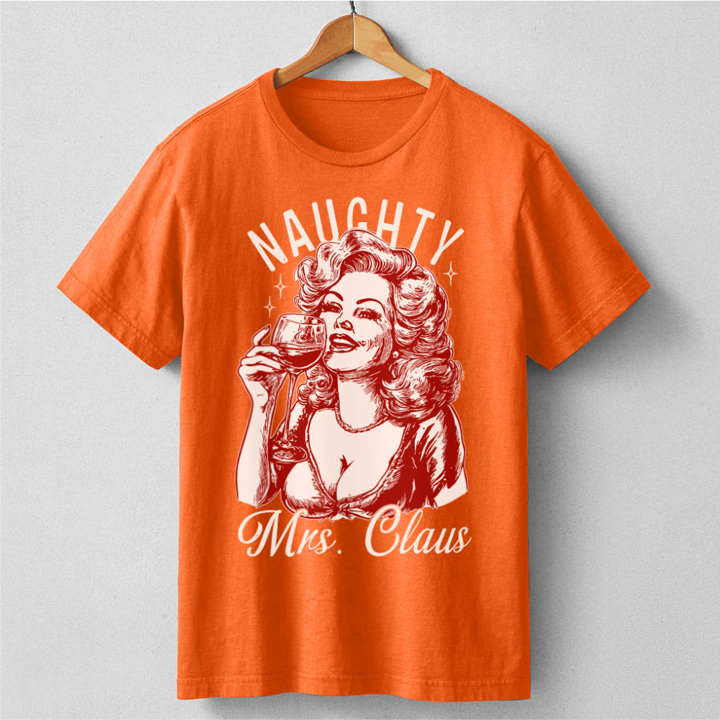 Naughty Mrs Claus | Unisex T-Shirt