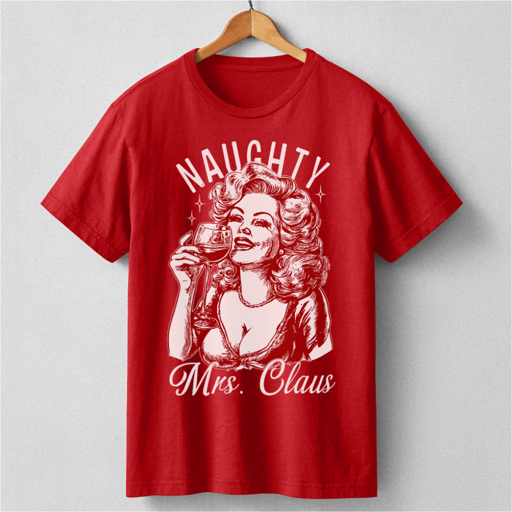 Naughty Mrs Claus | Unisex T-Shirt